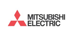 โลโก้ Mitsubishi Electric — แบรนด์ที่ S-TECH SOLUTION เป็นตัวแทนจำหน่าย
